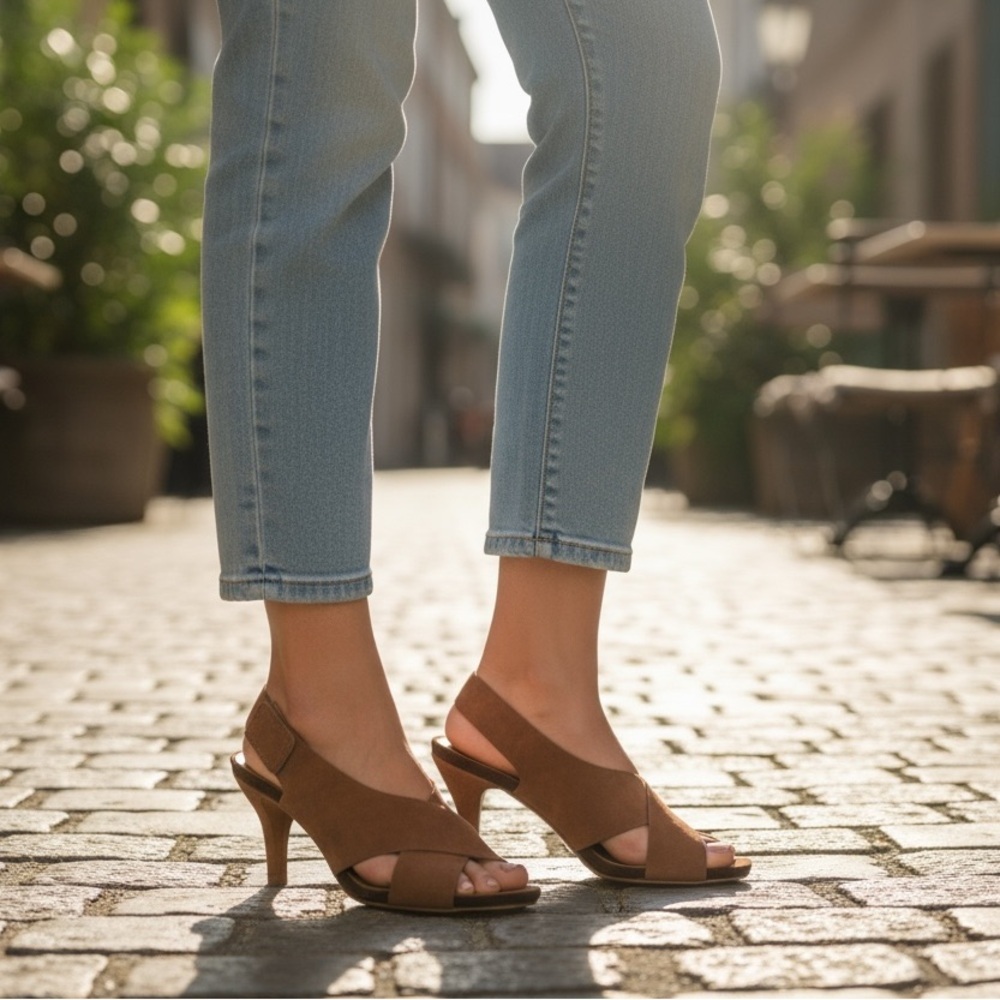 PEDRO GARCIA Maggie Suede Sandal